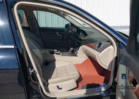 2012 Mercedes-Benz C 300 Sport 4Matic from USA, damaged, VIN WDDGF8BB8CA712108